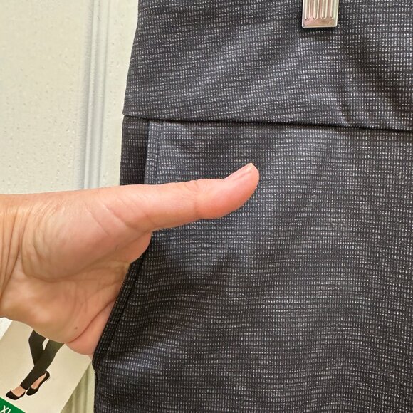 New Dalia Women's Ponte Pant With Pockets Size XL Build -In Tummy Control Panel - Picture 3 of 12